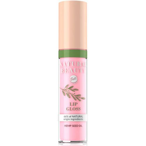 Блеск для губ `BELL` `NATURAL BEAUTY` NATURAL BEAUTY LIP GLOSS тон 01 nude gloss увлажняющий с маслом — изображение 3