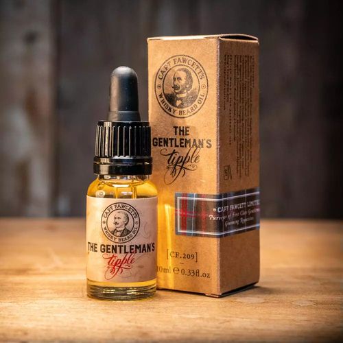 Captain Fawcett Gentleman's Tipple Whisky Travel Sized - Масло для бороды 10 мл — изображение 4