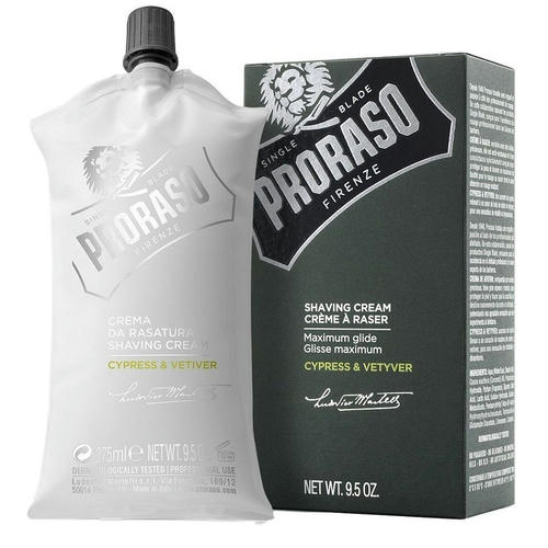 Proraso Cypress & Vetiver Shaving Cream - Крем для бритья 275 мл