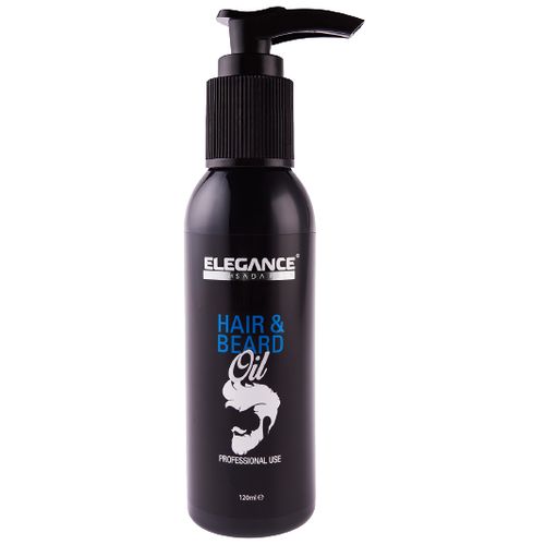 Elegance Hair & Beard Oil Clear - Прозрачное масло для волос и бороды 120 мл