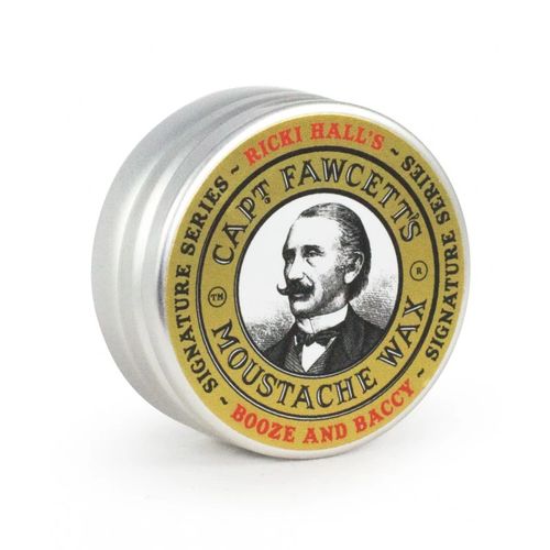 Captain Fawcett Ricki Hall Booze & Baccy Moustache Wax - Воск для усов 15 мл — изображение 3