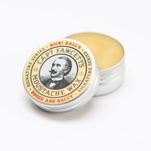 Captain Fawcett Ricki Hall Booze & Baccy Moustache Wax - Воск для усов 15 мл — изображение 5