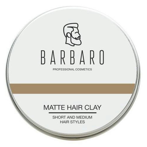 Barbaro Matt Clay - Матовая глина для укладки волос 100 гр