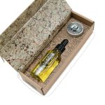 Captain Fawcett Private Stock Beard Oil & Moustache Wax Gift Set - Набор для усов и бороды