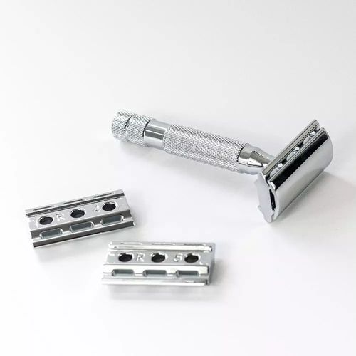 Rockwell 6C White Chrome - Т-образная бритва Белый хром — изображение 4