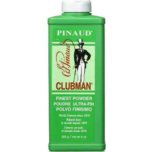 Clubman Finest Talc Ultra-Fin - Тальк для тела супер-легкий Белый 255 гр
