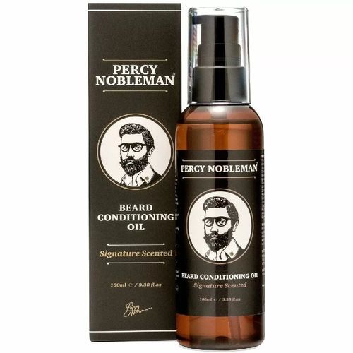 Percy Nobleman Signature Beard Oil Scented - Парфюмированное масло для бороды 100 мл — изображение 2