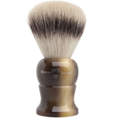 Edwin Jagger 1EJ282SYNST - Помазок светлый рог искусственный ворс — изображение 2