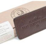 Captain Fawcett Leather Case for Folding Pocket Moustache Comb - Кожаный чехол для расчески для усов