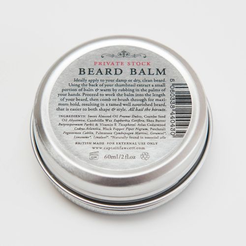 Captain Fawcett Private Stock Beard Balm - Бальзам для бороды 60 мл — изображение 3