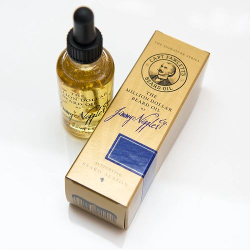Captain Fawcett Jimmy Niggles Million Dollar Beard Oil - Масло для бороды 50 мл — изображение 3