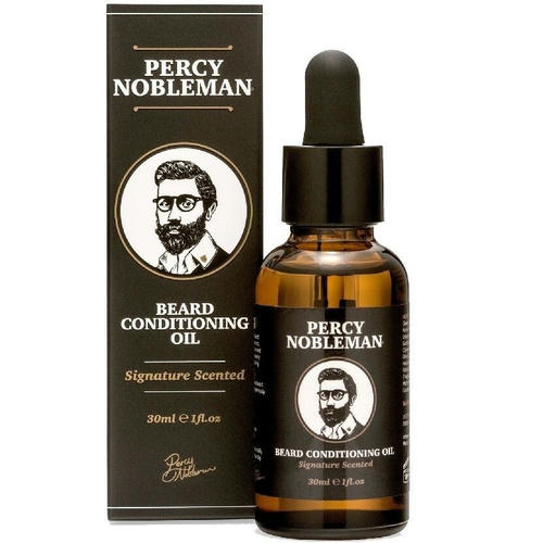 Percy Nobleman Signature Beard Oil Scented - Парфюмированное масло для бороды 30 мл