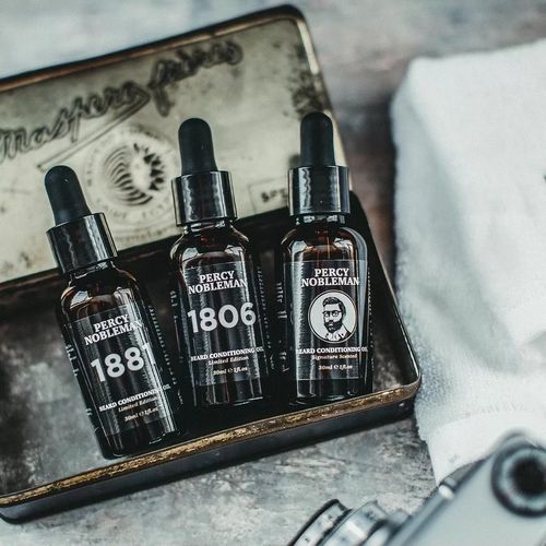 Percy Nobleman Limited Edition Beard Oil Set - Набор масел для бороды — изображение 3
