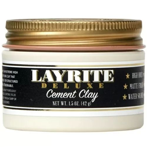 Layrite Cement Hair Clay - Глина для укладки волос 42 гр — изображение 2