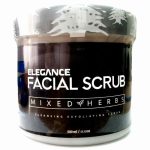 Elegance Facial Scrub Mixed Herbs Intensive Nutrition - Скраб для лица Смесь трав Питающий 500 мл