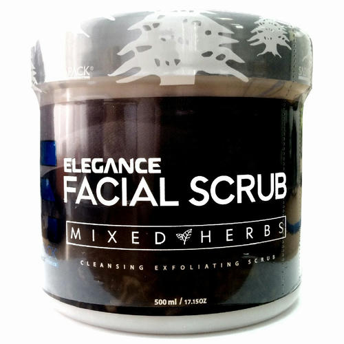 Elegance Facial Scrub Mixed Herbs Intensive Nutrition - Скраб для лица Смесь трав Питающий 500 мл