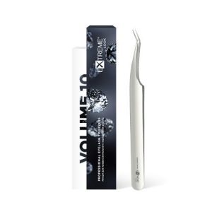Пинцет Extreme Look тип S 10мм Volume