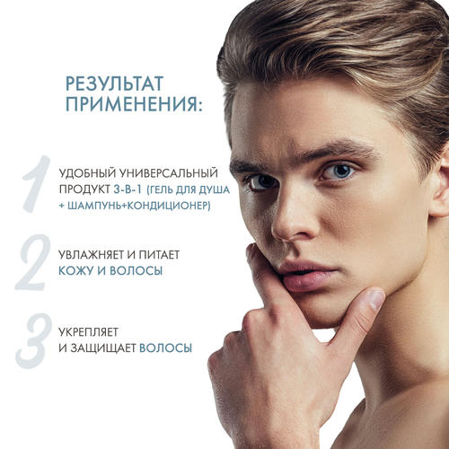 Редкен Шампунь 3-В-1 1000мл (Redken, Brews) — изображение 3