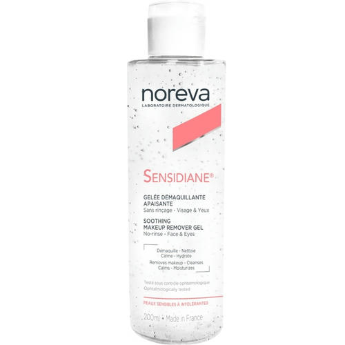 Норева Смягчающее желе для снятия макияжа, 200 мл (Noreva, Sensidiane)