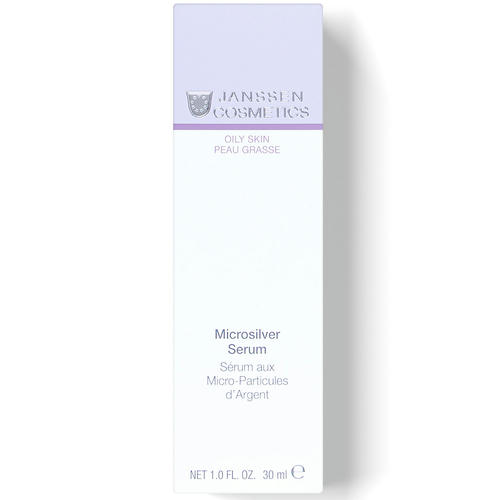 Янсен Косметикс Сыворотка с антибактериальным действием Microsilver Serum, 30 мл (Janssen Cosmetics, Oily skin) — изображение 3