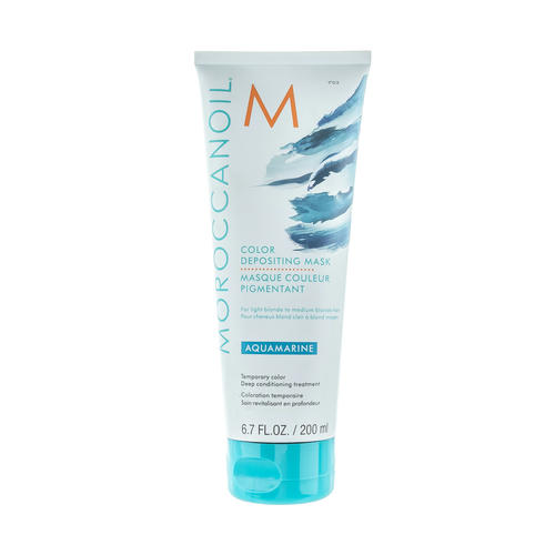 Мороканойл Тонирующая маска для волос тон "Aquamarine", 200 мл (Moroccanoil, Color Depositing Mask) — изображение 2