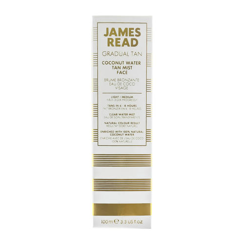 Джейм Рид Кокосовый спрей - освежающее сияние Coconut Water Tan Mist Face, 100 мл (James Read, Gradual Tan) — изображение 2