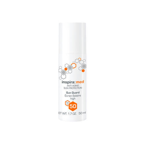 Инспира Косметикс Солнцезащитная эмульсия Sun Guard SPF 50, 50 мл (Inspira Cosmetics, Sun Line)