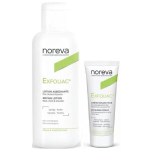 Норева Набор Эксфолиак: крем, 40 мл + лосьон, 125 мл (Noreva, Exfoliac)