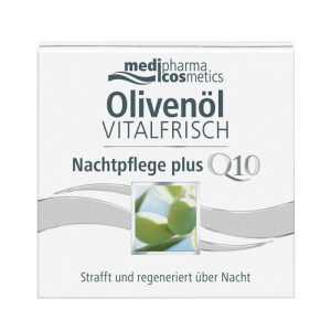 Медифарма Косметикс Ночной крем для лица против морщин Olivenol Vitalfrisch, 50 мл (Medipharma Cosmetics, Olivenol)