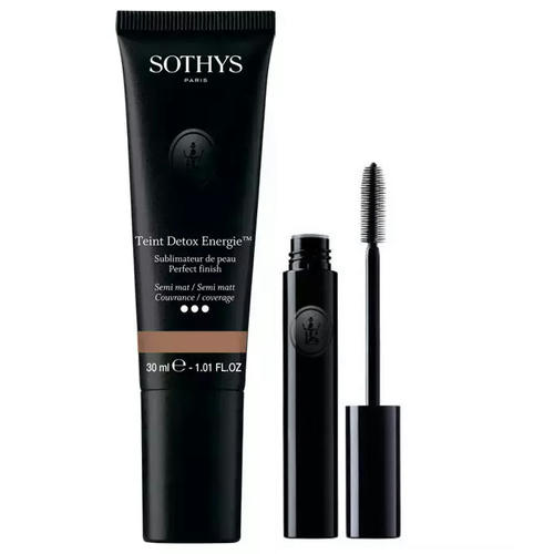 Сотис Набор Make-Up: тональная основа 30 мл + тушь для ресниц 8 мл (Sothys, Make-Up Sothys)