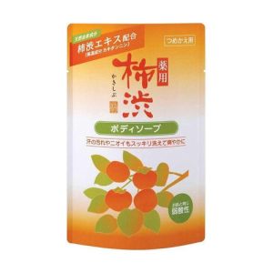 Кумано Косметикс Жидкое мыло для тела хурма и гиалуроновая кислота Kakishibu, сменная упаковка 350мл (Kumano Cosmetics, Жидкое мыло для тела)