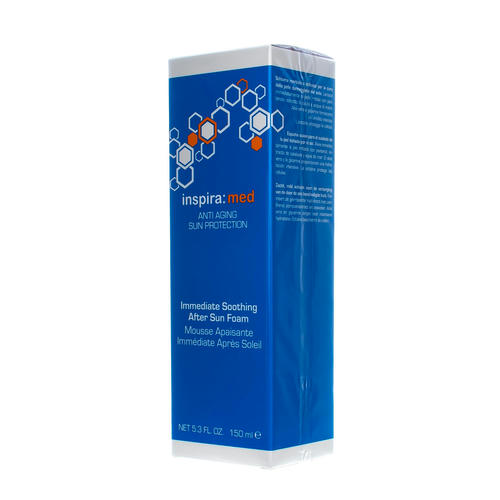 Инспира Косметикс Успокаивающая пенка после загара Immediate Soothing After Sun Foam, 150 мл (Inspira Cosmetics, Inspira Med) — изображение 3