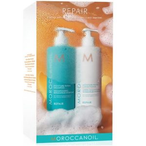 Мороканойл Набор Duo «Восстановление»: шампунь 500 мл + кондиционер 500 мл (Moroccanoil, Repair)