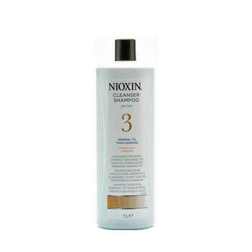 Ниоксин Очищающий шампунь Система 3 1000 мл (Nioxin, System 3)