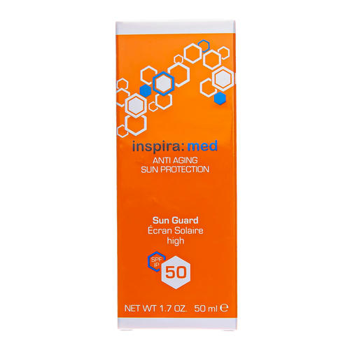 Инспира Косметикс Солнцезащитная эмульсия Sun Guard SPF 50, 50 мл (Inspira Cosmetics, Sun Line) — изображение 2