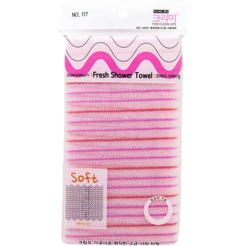 Sung bo Cleamy Clean&Beauty Мочалка для душа (28х100) Fresh Shower Towel