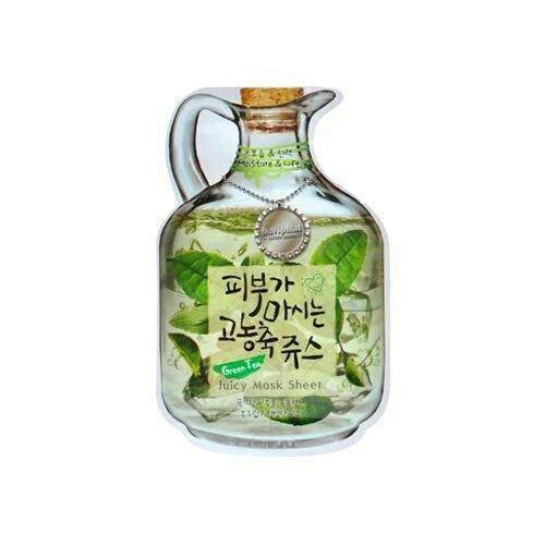 Baviphat Juicy Маска на тканевой основе Green Tea Juicy Mask Sheet( Moisture & Lifting )