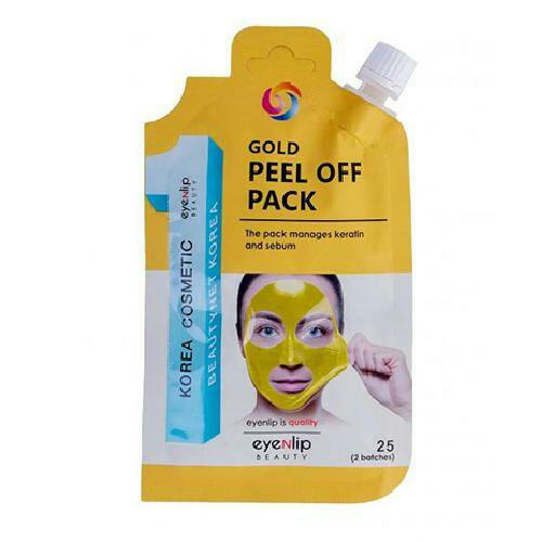 Eyenlip Pocket Маска-пленка очищающая Gold Peel Off Pack