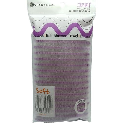 Sung bo Cleamy Clean&Beauty Мочалка для душа (28х100) Bali Shower Towel