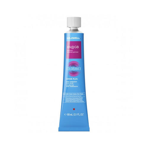 Goldwell Colorance 6N@GB GREY - Тонирующая крем-краска для волос темный блонд с золотисто-бежевым сиянием (золотая кора) 60 мл