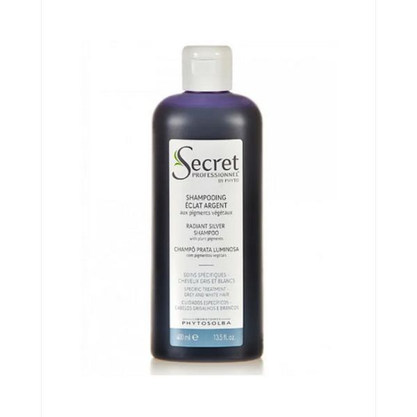 Kydra Secret Professionnel Radiant Silver Shampoo - Шампунь для блондинок с растительными оттеночными пигментами 400 мл