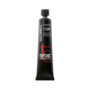 Goldwell Topchic 11SN - Краска для волос серебристо-натуральный блонд 60 мл