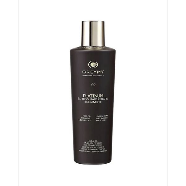 Greymy Platinum Express Hair Keratin Treatment - Кератиновый крем для разглаживания 500 мл