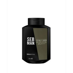 SEB MAN THE MULTITASKER - Шампунь для ухода за волосами, бородой и телом 3 в 1 250 мл