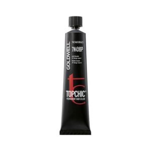 Goldwell Topchic 7N@BP - Краска для волос средний блонд с бежево-перламутровым сиянием (шоколадный перламутр) 60 мл