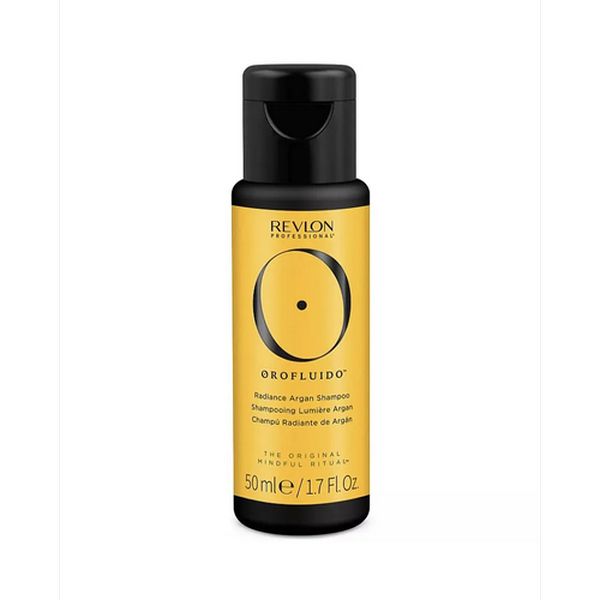 Orofluido Original Radiance Argan Shampoo - Шампунь "Золотое сияние" с аргановым маслом 50 мл