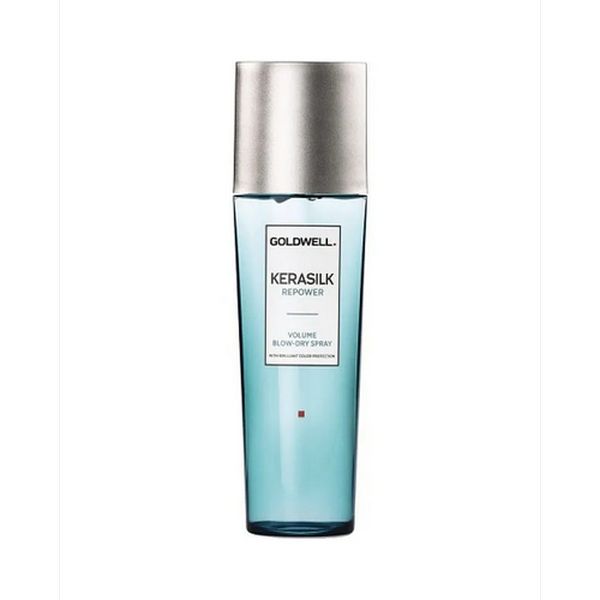 Goldwell Kerasilk Repower Blow-Dry Spray - Термозащитный спрей для объёма 125 мл
