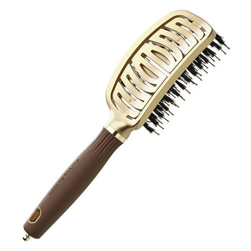 Щетка EXPERT CARE FLEX Boar&Nylon Bristles Gold&Brown — изображение 2