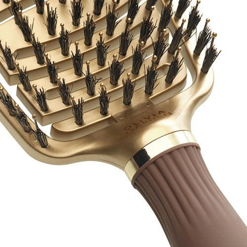 Щетка EXPERT CARE FLEX Boar&Nylon Bristles Gold&Brown — изображение 4