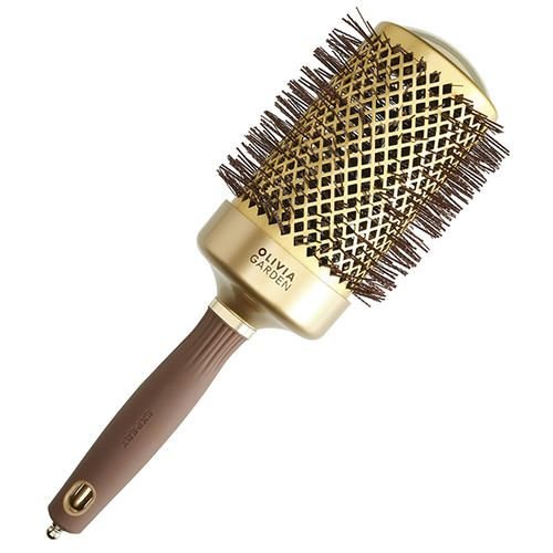 Термобрашинг EXPERT BLOWOUT SHINE Wavy Bristles Gold&Brown 65 мм